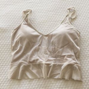 Kortni Jeane Ribbed Swim Top